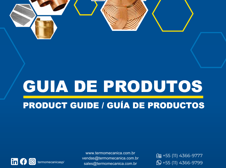 Capa do Guia de Produtos Termomecanica 2026
